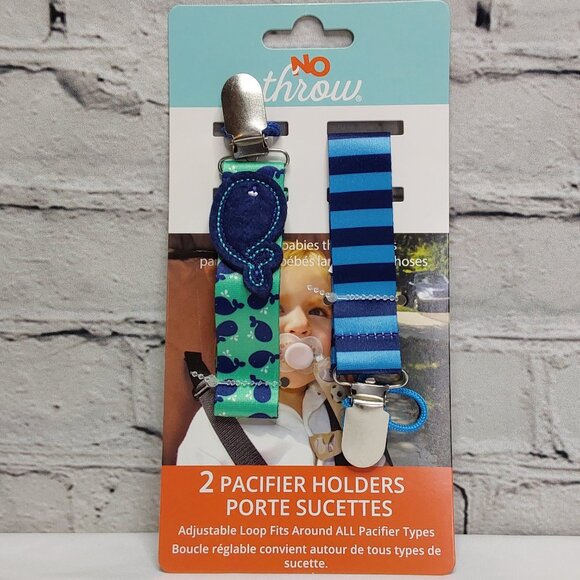 'NO~THROW' PACIFIER HOLDER 2 - PACK - Picture 14 of 16